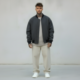 GIUBBINO COLLEGE - NEW JOB BRAND - ART. BOMBER/03 - COL. GRIGIO ANTRACITE