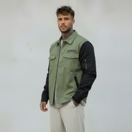 CAMICIA BOMBER - BERNA - ART. 25124430 - COL. VERDE