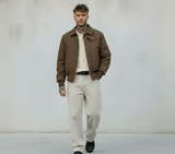 GIUBBINO BOMBER HERITAGE MODELLO AVIATOR - BERNA - ART. 25226130 - COL. BRUCIATO