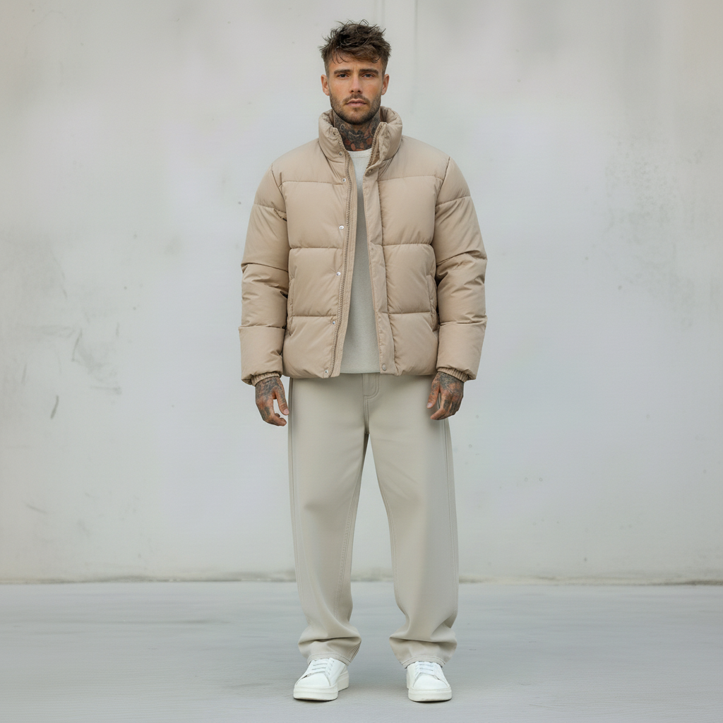 GIUBBINO PIUMINO - I'M BRIAN - ART. GIU2626 - COL. BEIGE