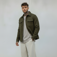 GIACCONE OVERSHIRTS PANNO / TRAPUNTATO - BERNA - ART. 2462356 - COL. VERDE