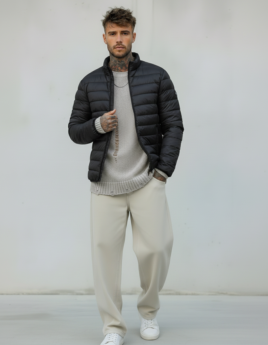 PIUMINO 100 GRAMMI - ONLY&SONS - ART. 22030620 - COL. BLACK