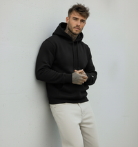 FELPA HOODIE LOGATA CON CAPPUCCIO - BERNA - ART. 252019