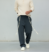 PANTALONE ELASTICO IN VITA - NEW JOB BRAND - ART. BONSAI