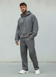 FELPA CON CAPPUCCIO CUCITURE ESTERNE - BERNA - ART. 252392