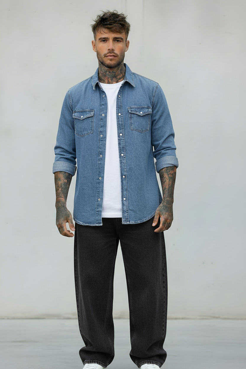 CAMICIA DI JEANS - ONLY&SONS - ART. 22023247