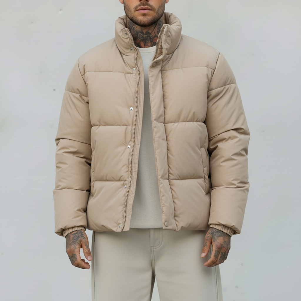 GIUBBINO PIUMINO - I'M BRIAN - ART. GIU2626 - COL. BEIGE