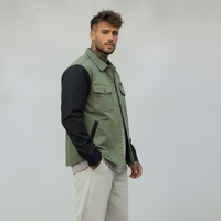 CAMICIA BOMBER - BERNA - ART. 25124430 - COL. VERDE