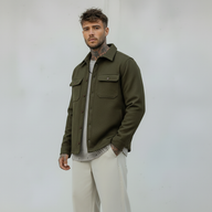 GIACCONE OVERSHIRTS PANNO / TRAPUNTATO - BERNA - ART. 2462356 - COL. VERDE