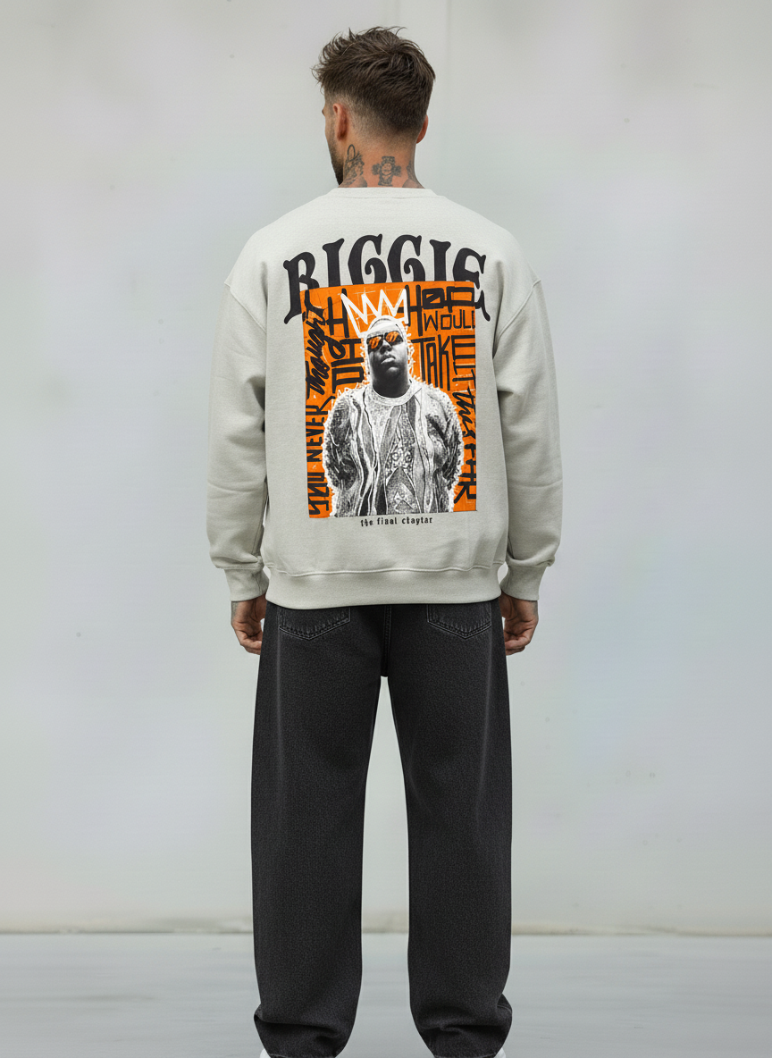 FELPA  GIROCOLLO  BIGGIE  - E. - ART . THE FINAL CHAPTER