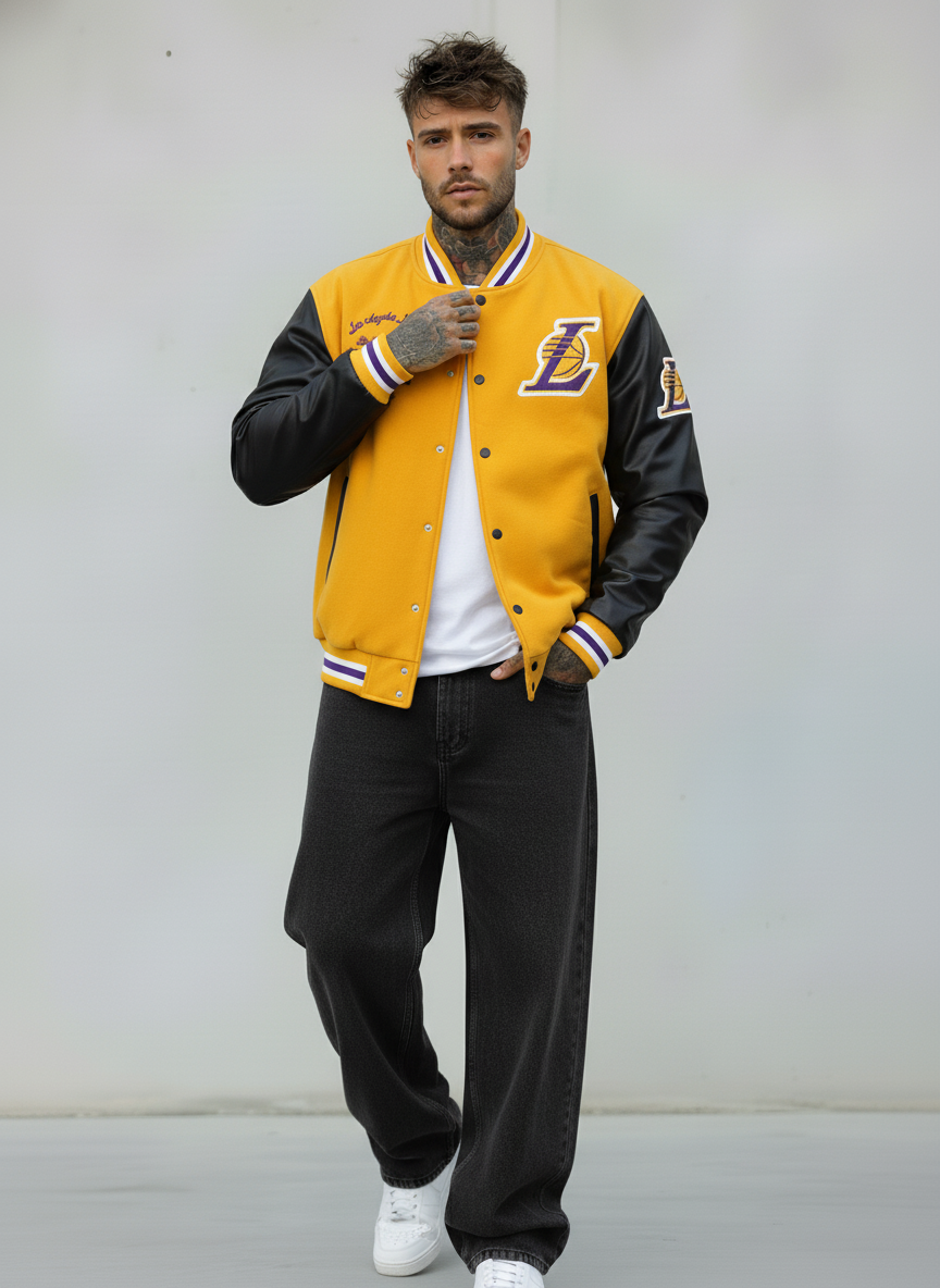 GIUBBINO COLLEGE LAKERS KOLEJ - B.U. - ART. W25 CLG 03 - Spedito in 15 Giorni