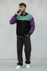 MAGLIONE KNITWEAR VARSITY - LE PAS SAGE - ART. FW25K27 - COL. MULTICOLOR