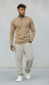 SERAFINO BOTTONI CON TASCHINO MAGLIA - BERNA - *ART. 230111245 - COL. COLONIALE