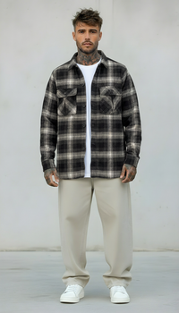 GIACCA CAMICIA CHECK OVERSHIRT - ONLY&SONS - ART. 22030843 - COL. GRIFFIN