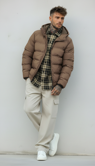 GIUBBINO PIUMINO CON CAPPUCCIO - ONLY&SONS - ART. 22034836