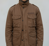 GIUBBINO DI JEANS WITH SHEEP - RYTUAL - ART. R676 - COL. MARRONE