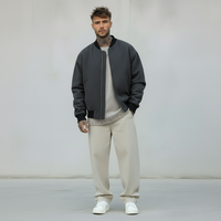 GIUBBINO COLLEGE - NEW JOB BRAND - ART. BOMBER/03 - COL. GRIGIO ANTRACITE