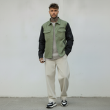 CAMICIA BOMBER - BERNA - ART. 25124430 - COL. VERDE