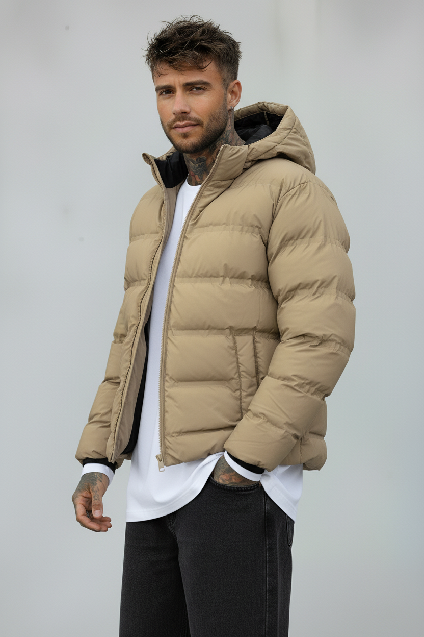 GIUBBINO PIUMINO CON CAPPUCCIO - ONLY&SONS - ART. 22034836