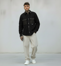 GIUBBINO OVERSHIRT A COSTE - BERNA - ART. 2462641 - COL. NERO