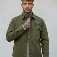 GIUBBINO OVERSHIRT 2 IN 1 - BERNA - ART. 246031584 - COL. VERDE