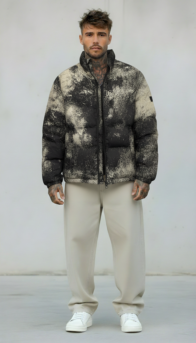 GIUBBINO PIUMINO - ONLY&SONS - ART. 22029507 - COL. SHADOW / BLACK