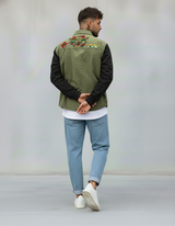 CAMICIA BOMBER - BERNA - ART. 25124430 - COL. VERDE