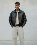 GIUBBINO EFFETTO PELLE - ONLY&SONS - ART. 22035105 - COL. BLACK