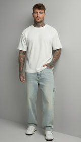 JEANS UOMO CARPENTER STRAIGHT  FIT LAVAGGIO BLEACH -  BERNA - ART. 261201 -30