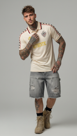 POLO MANICA CORTA BANDA STAFEN- KAPPA - ART. 38254 UW-  DUE COLORI
