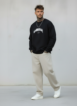 FELPA GIROCOLLO MUHAMMAD ALI - E. - ART. WARRIOR - COL. NERO