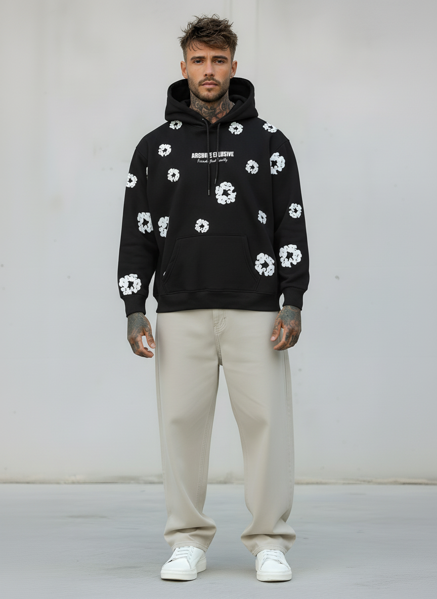 FELPA CON CAPPUCCIO - E. - ART. ARCHIVE EXLUSIVE