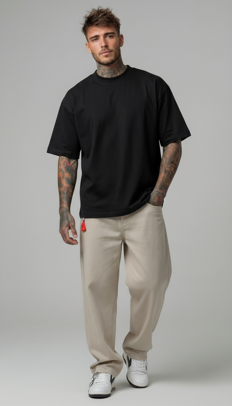 T-SHIRT OVERSIZE INTERLOCK PIU' COLORI - BERNA - ART. 261094  - 252023 - 251088