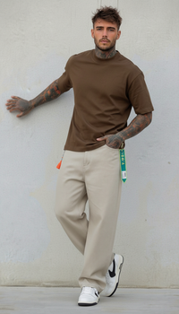 T-SHIRT UOMO  BOXY FIT  BASICA  PIU' COLORI  - BERNA - ART. 261242