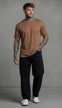 T-SHIRT UOMO IN LINO - PIU' COLORI  - BERNA - ART. 261216