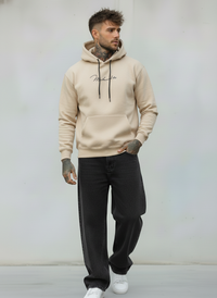 FELPA CON CAPPUCCIO MUHAMMAD ALI - E. - ART. THE GREATEST - COL. BEIGE