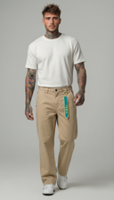 PANTALONE STRAIGHT FIT REGULAR  GABARD PIU' COLORI - BERNA - ART.261295