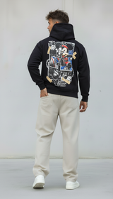 FELPA CON CAPPUCCIO MOUSE    - B.U. - ART. W 25 / H 47