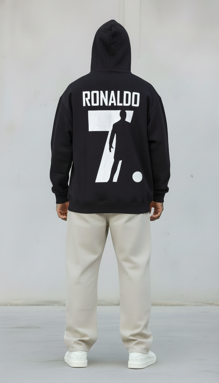 FELPA CON CAPPUCCIO - E. - ART. RONALDO 7