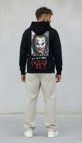 FELPA CON CAPPUCCIO JOKER - E. - ART. PUT ON A HAPPY FACE