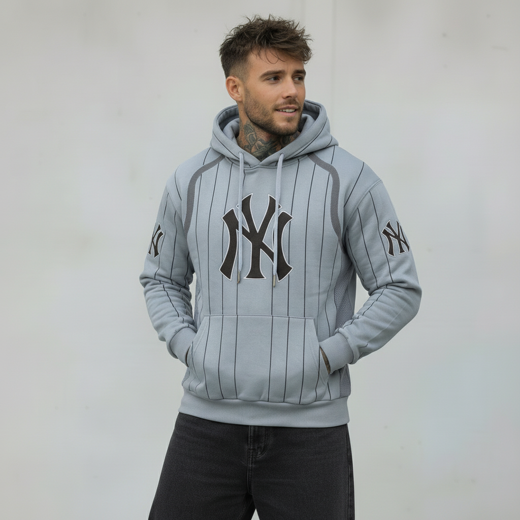 FELPA CON CAPPUCCIO YANKESS TAZMANIA - B.U. - ART. W25 / H - 16