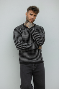 T10 MAGLIONCINO - ONLY&SONS - ART. 22007286 - COL.  LIGHT GREY MELANGE