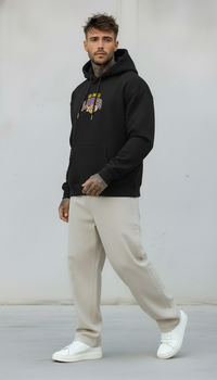 FELPA CON CAPPUCCIO LAKERS   - B.U. - ART. W25 / H 54