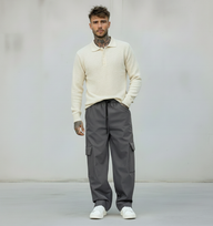 PANTALACCIO TECNICO CARGO TASCONE - BERNA - ART. 24607914 - COL. GRIGIO