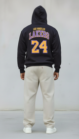 FELPA CON CAPPUCCIO LAKERS   - B.U. - ART. W25 / H 54