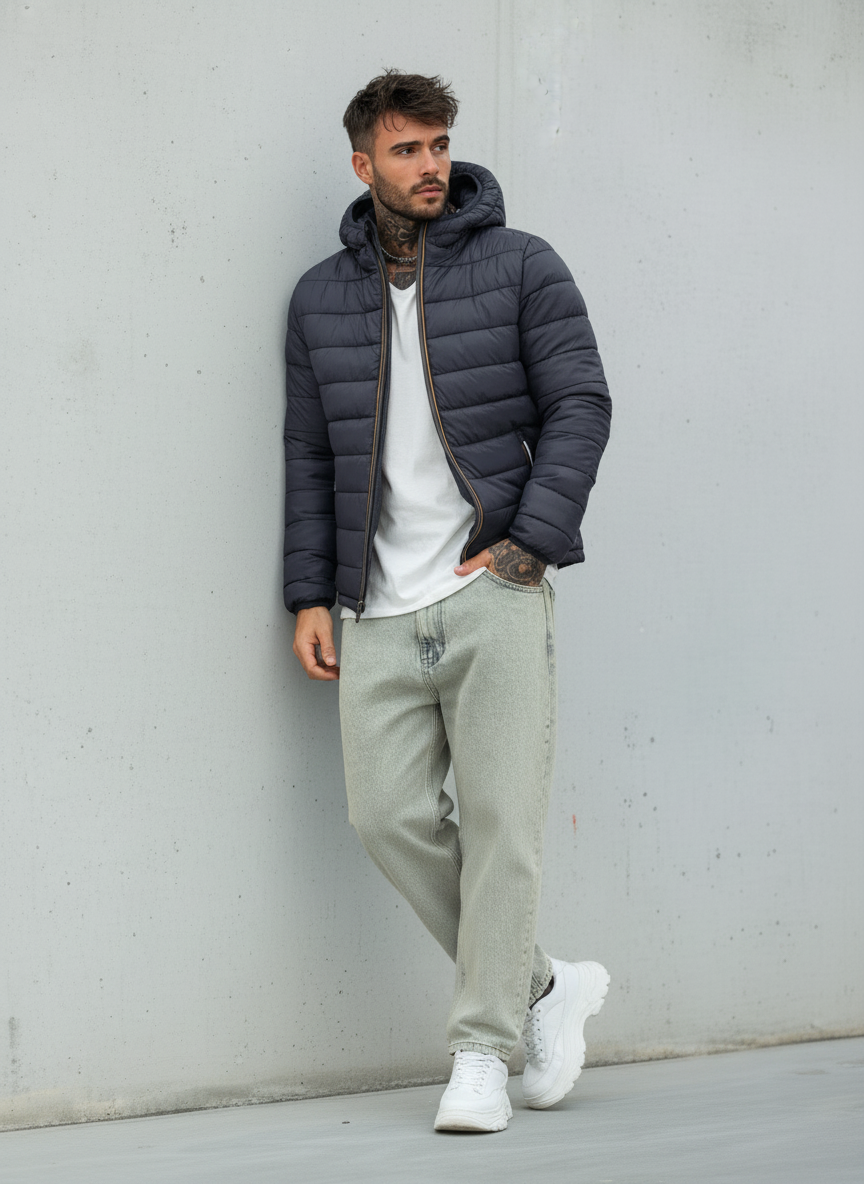 GIUBBINO DOUBLE FACE - HAMEN - ART. LPBL 8202