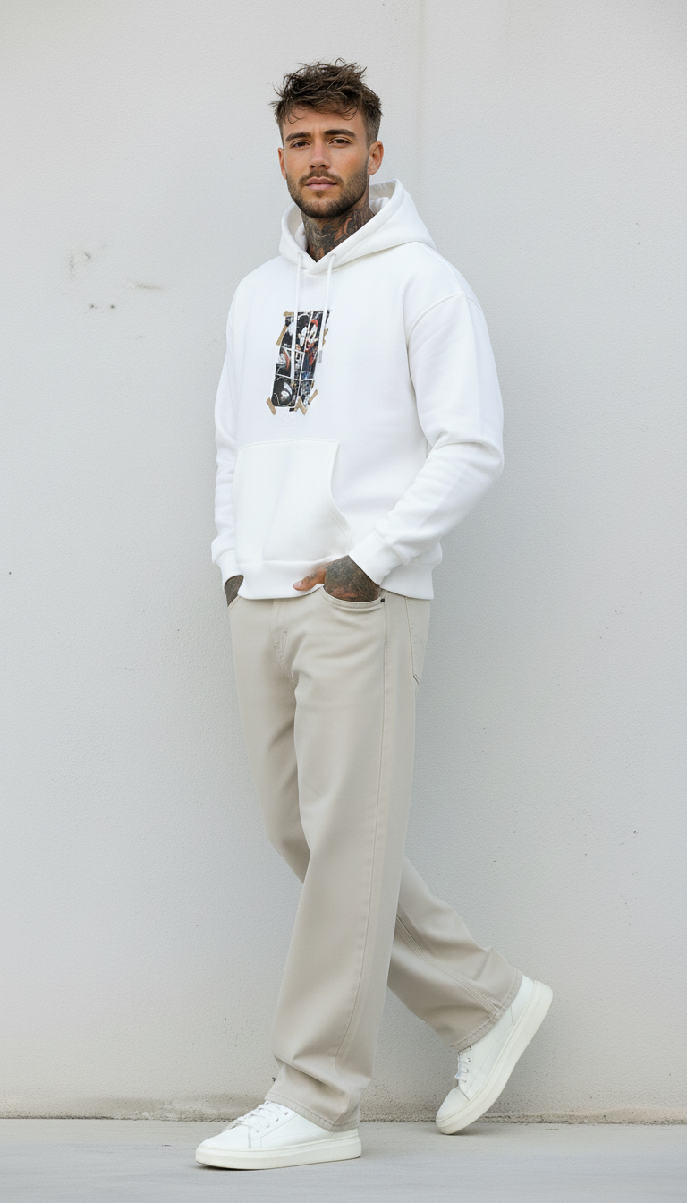 FELPA CON CAPPUCCIO MOUSE    - B.U. - ART. W 25 / H 47