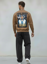 FELPA GIROCOLLO 2PAC - E. - ART. TUPAC SHAKUR  COL. CAMMELLO