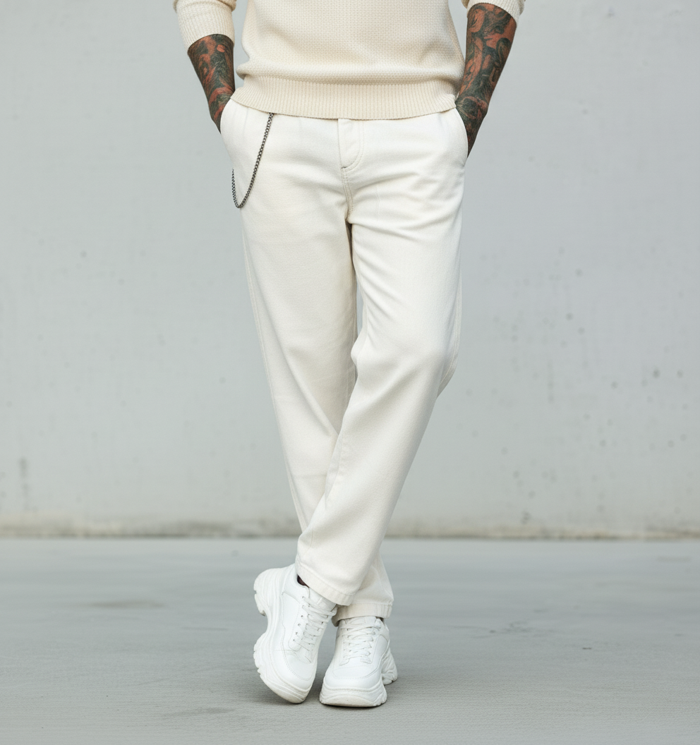PANTALONE - BERNA - *ART. 22031830 - COL. LATTE