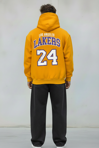 FELPA CON CAPPUCCIO LAKERS   - B.U. - ART. W25 / H 54